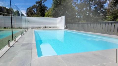 VST blue limeston in swimming pool projects in Sydney, Australia