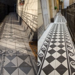 VST cement tile in renovation projects in Czech Republic