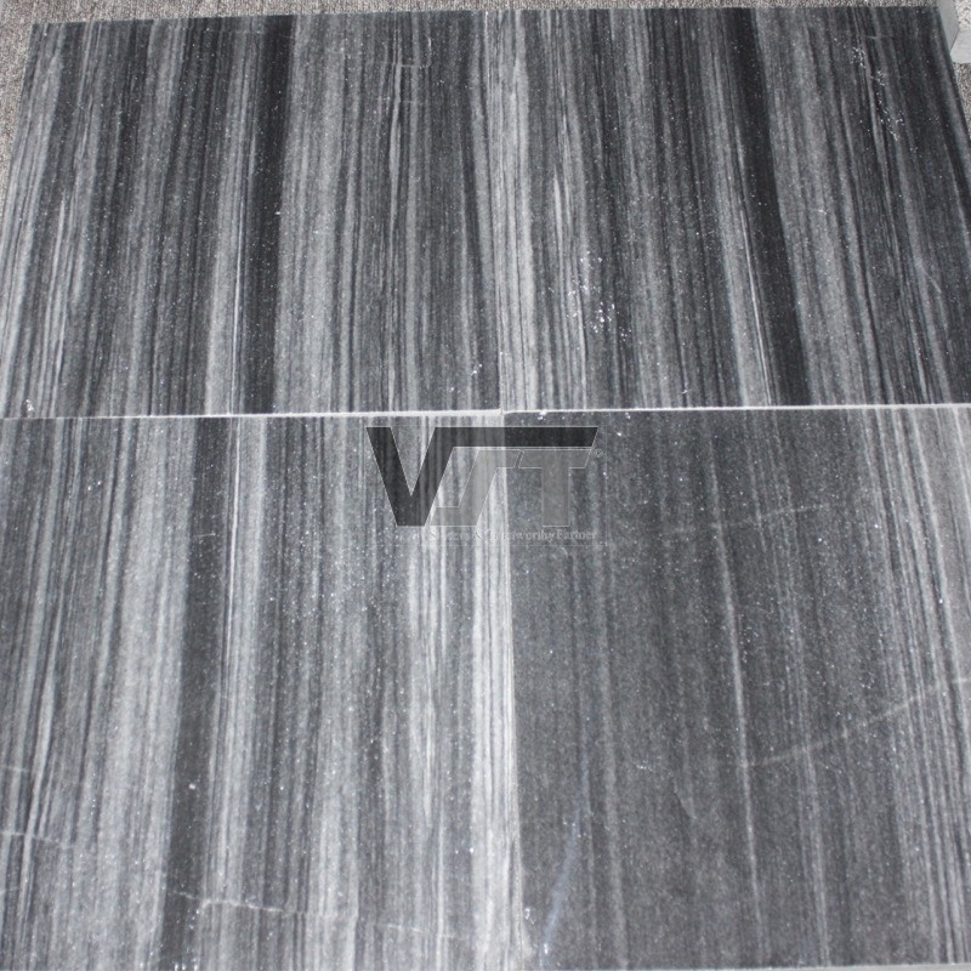 Blue limestone honed